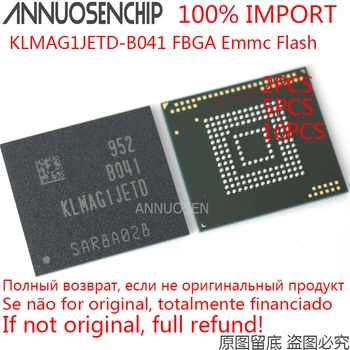 

2PCS - 5PCS - 10PCS KLMAG1JETD-B041 KLMAG1JETD B041 KLMAG1JETDB041 FBGA 16GB Emmc Flash 100% import new and free shipping