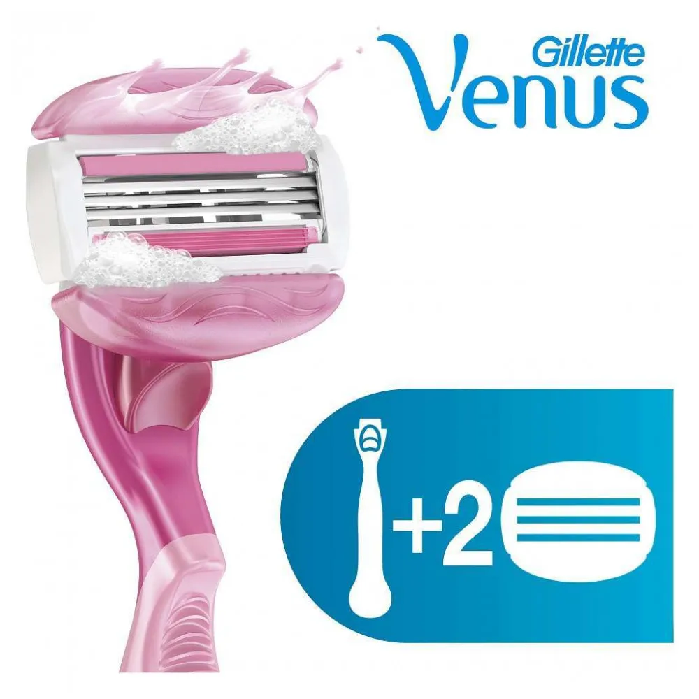 Бритва с 2 сменными кассетами «SPA Breeze» Venus