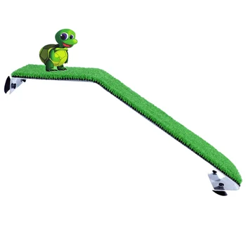 

Suction Cup Floating Climbing Ladder Aquarium Drying Decoration Turtle Platform Fish Tank Habitat Simulated Lawn Basking Terrace