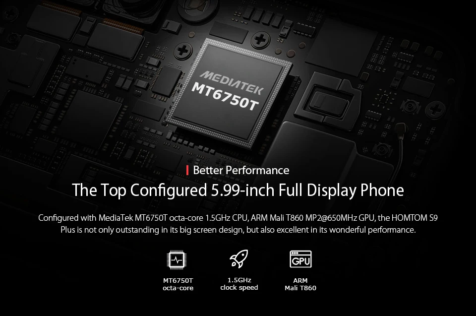 Оригинальная версия HOMTOM S9 Plus 18: 9HD+ 5,9" полный дисплей сотовый телефон MTK6750T Восьмиядерный 4G+ 64GB 4G LTE смартфон