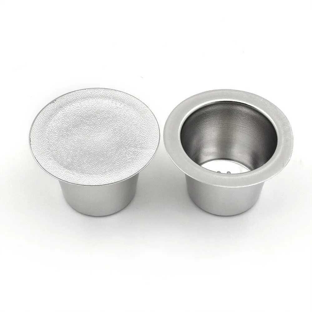 Многоразовые капсулы для кофе из нержавеющей стали Crema Espresso для машины Nespresso