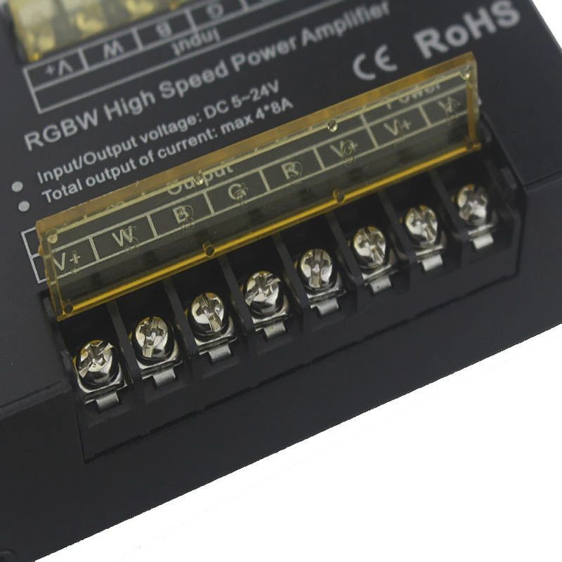 8Ax4 канальный Rgbw высокоскоростной светодиодный Усилитель мощности Dc5 ~ 24V выход