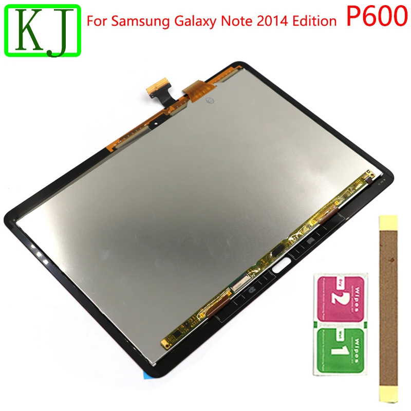 Сенсорный ЖК-дисплей для samsung Galaxy Note 10,1, P600, P601, P605, сенсорный ЖК-дисплей, дигитайзер, датчик, переднее стекло, сборный стол