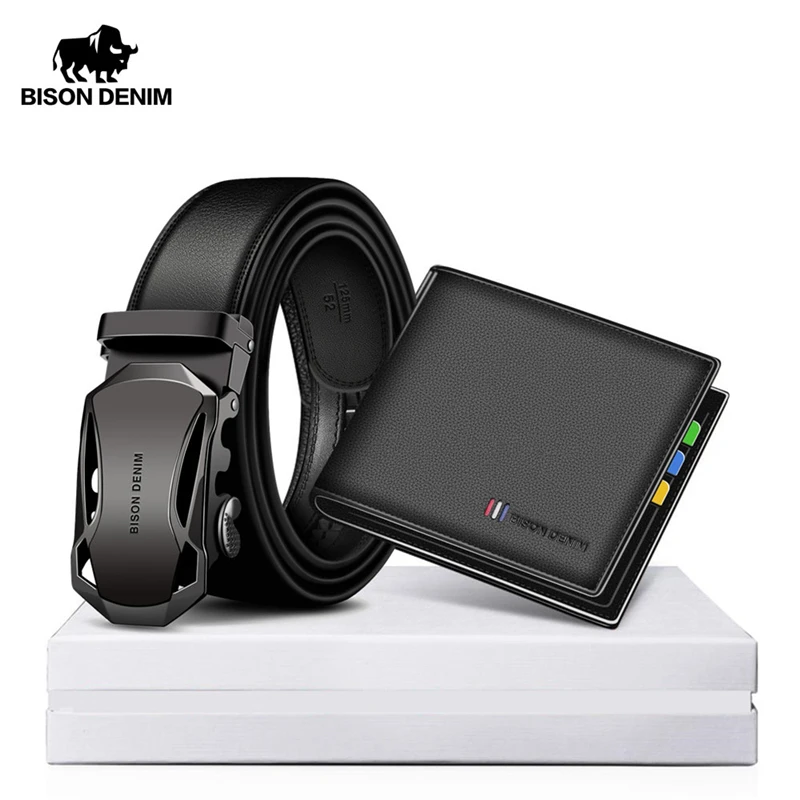 mens belts and wallets