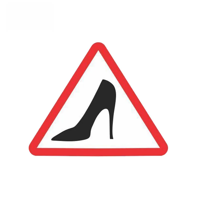 

Creative Decal Caution Lady Driver Funny Women Girl Windows Car Sticker Waterproof Sunscreen Decoration PVC,15cm*12cm
