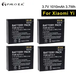 Пало 4 шт. 1010 мАч xiaoyi AZ13-1 цифровой камера батареи XIAOYI батарея batteryr для экшн-камеры xiaomi yi интимные аксессуары