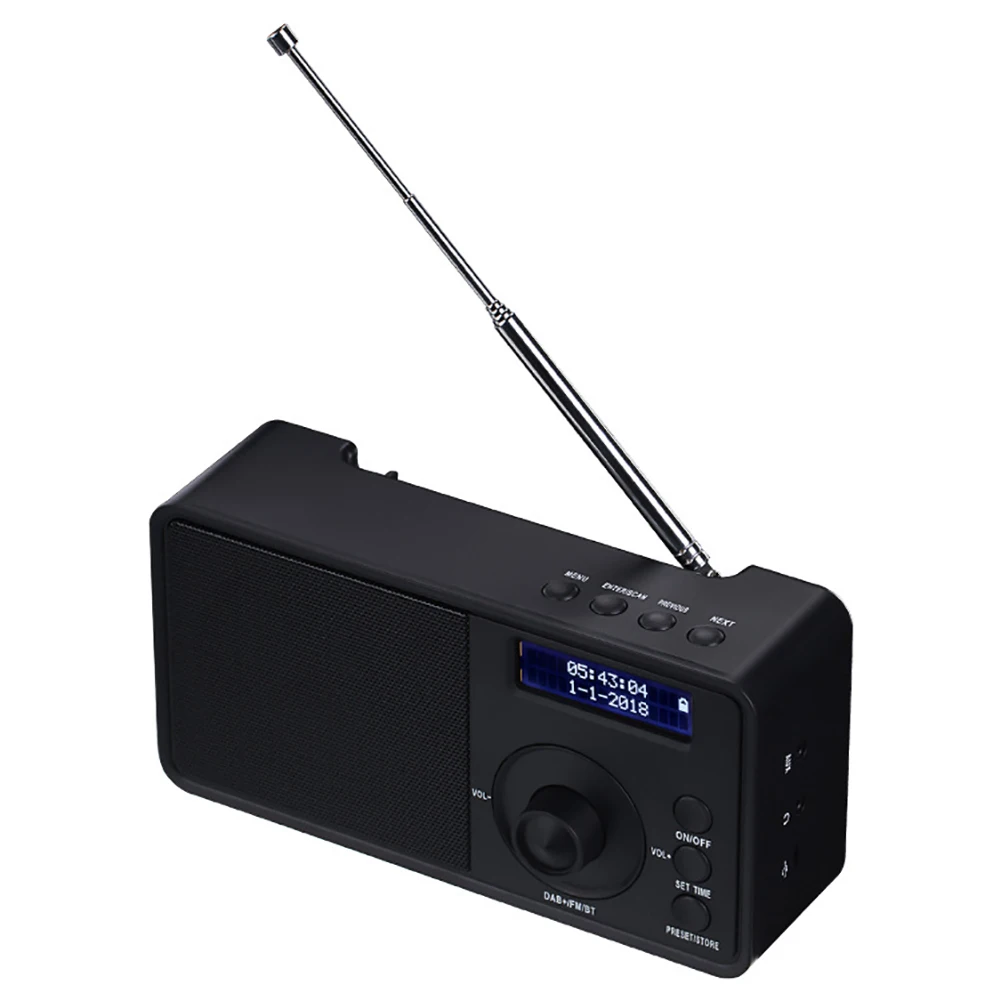 

Digital Radio FM High Sensitivity Camping Wireless DAB Rechargeable Music Play Stereo Bluetooth Speaker Home Car Accessories
