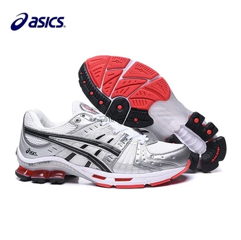 

Asics GEL-Kinsei OG New Stable Cushioning Shock Absorption Running Shoes Silver Black Red Size 40.5-45