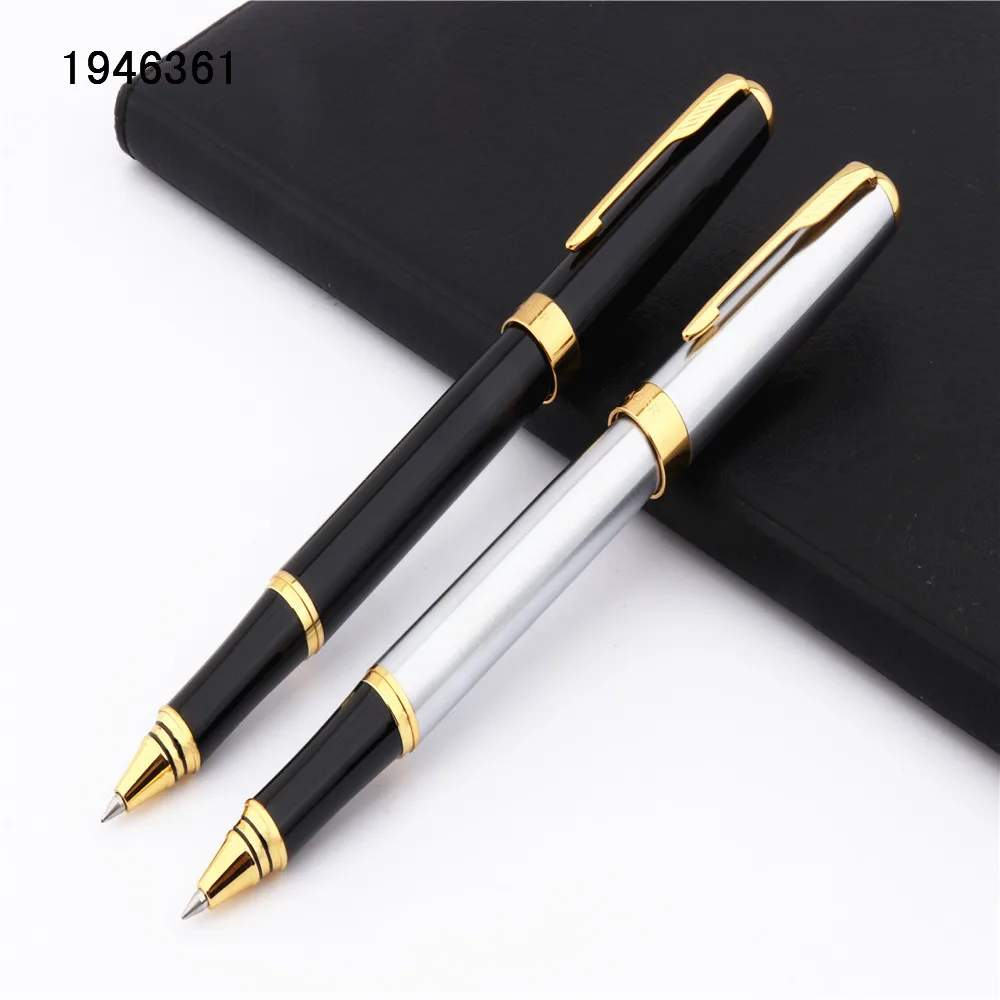 Ручка шариковая Baoer 388 черная и нержавеющая сталь|rollerball pen|business penpen business |