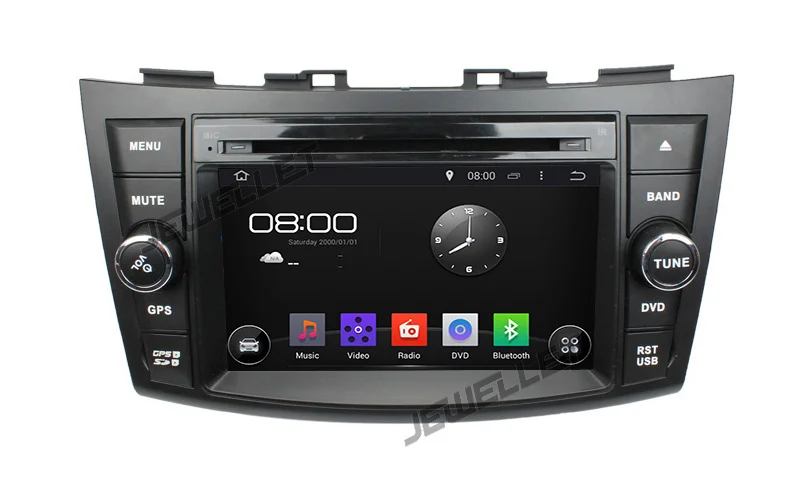 Восьмиядерный ips экран Android 9,0 автомобильный DVD gps Радио Навигация для Suzuki Swift 2011- с 4G/Wifi, DVR, 1080P
