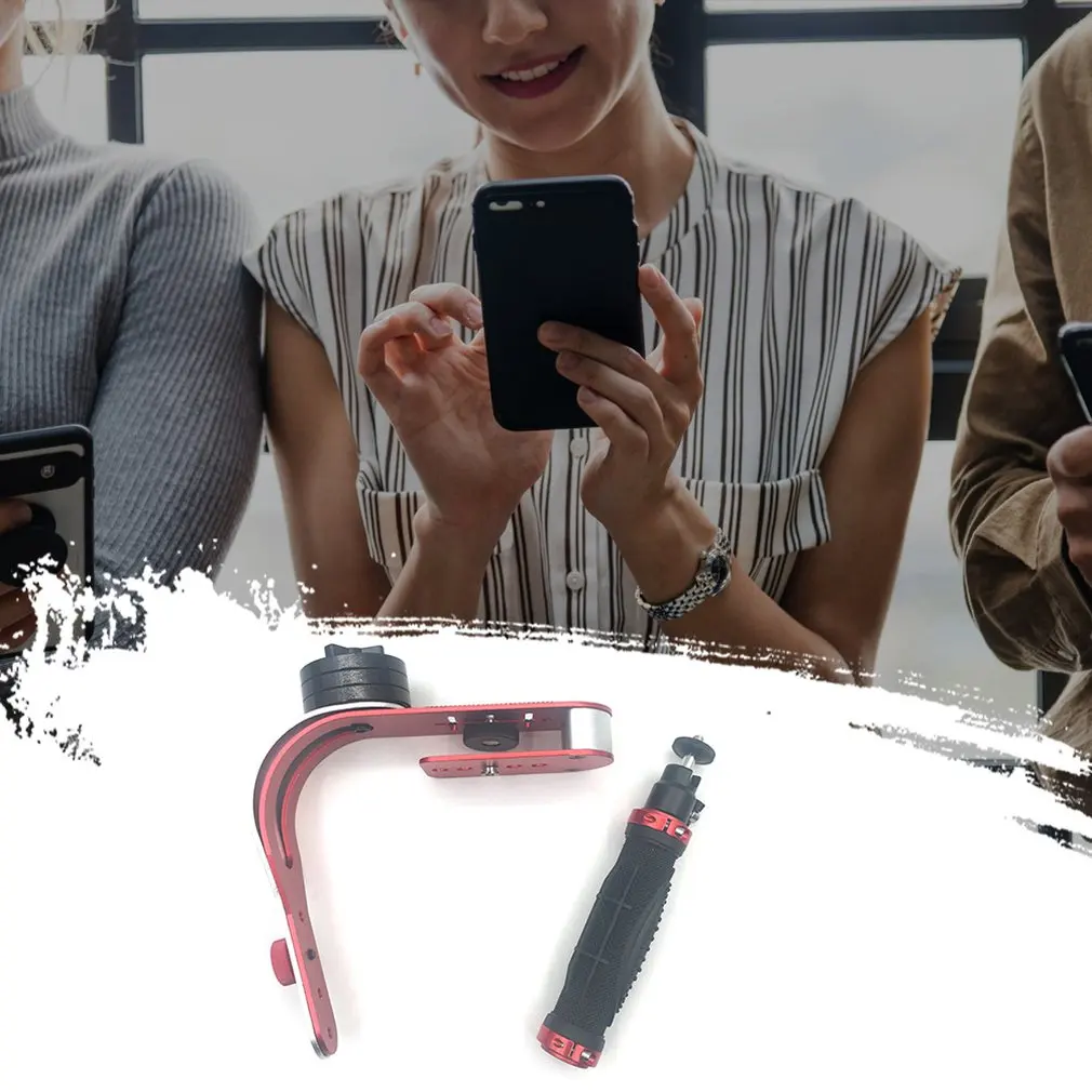 Для Gopro сплав алюминиевый штатив мини Ручной цифровой камеры стабилизатор видео мобильный Dslr 5Dii Motion Dv стабилизатор