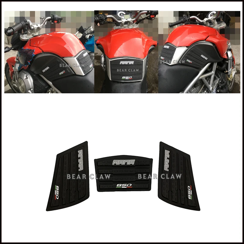 

High quality Motorcycle Tank Traction Side Pad Gas Fuel Knee Grip Decal For Aprilia MANA 850