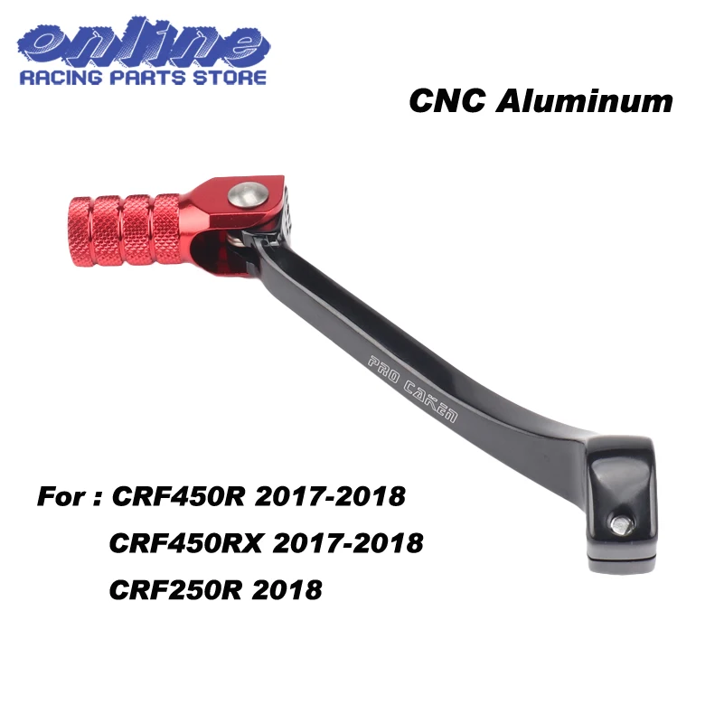 CNC Aluminum Billet Gear Shifter Shift Lever For CRF450R 2017 2018 CRF450RX 2017 2018 CRF250R