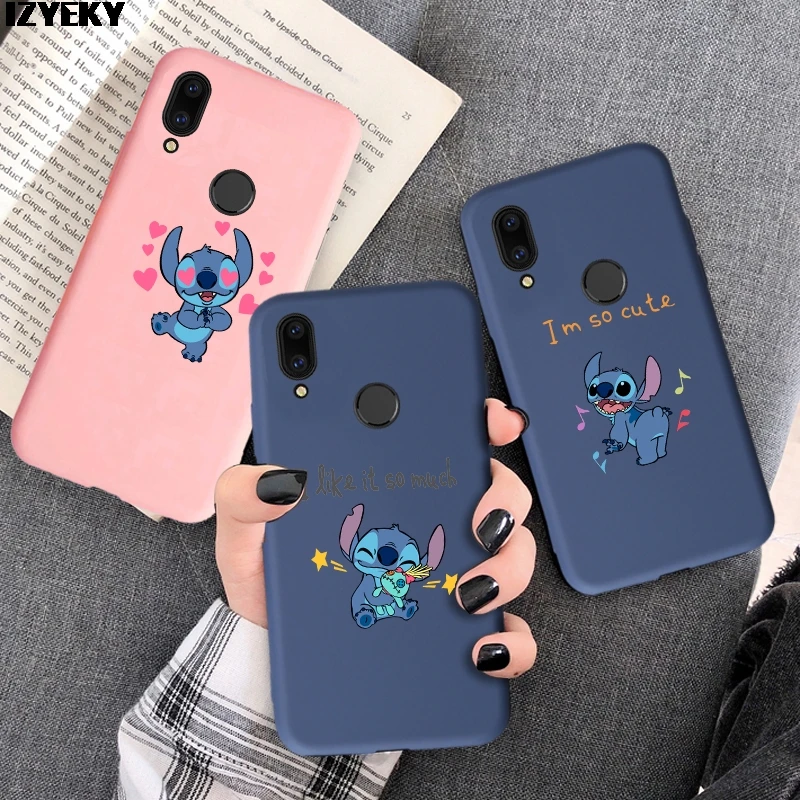Мягкий силиконовый чехол из ТПУ с милым рисунком стежка для huawei honor 10 9 8 20 Lite Pro 8C 8X 8A 8S 7A 7X P smart Z