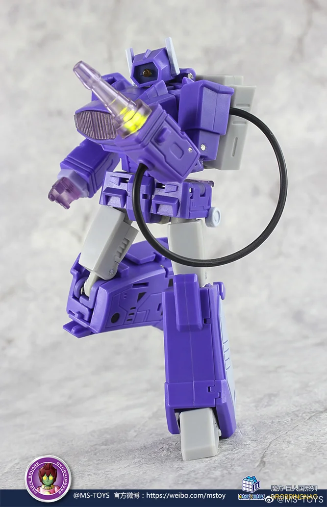 IN STOCK NEW Transformation MS-TOYS Magic Square MS-B32 MSB32 Mini Shockwave G1 Action Figure Robot Toy With Box
