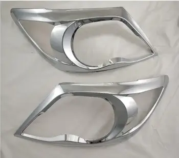 

For Toyota Hilux Vigo 2007 2008 2009 2010 2011 Head Light Lamp Cover Trim Frame Protector Sticker Car Styling Accessory 2PCS