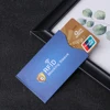 5 pièces Anti-vol pour RFID carte de crédit protecteur blocage porte-carte manchon coque peau couvre Protection porte-cartes de banque ► Photo 3/6