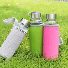 550 мл наружная портативная Изолированная стеклянная бутылка для сока, чашка для чайного молока, кружка 2019ing