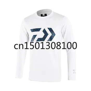 

2020 DAIWA Fishing Clothing Cool Sportswear Mosquito Proof Long Sleeve Autumn Fishing Shirt Quick Dry Sunscreen Fishing Jersey