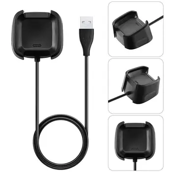 

Portable Charging Dock USB Magnetic Charger for Fit-bit Versa 2 Fast Charging Cable Smart Bracelet Watch Electronic Accessories