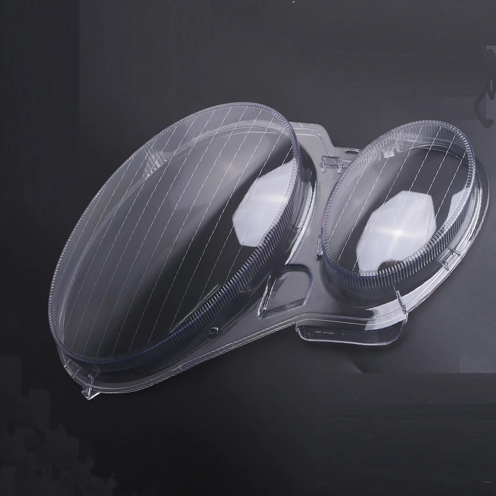 Left Right Car Headlight Lens Glass Cover for Benz E240 E200 E350 E280 E300 2002-2008 Car Lampcover Cover Lampshade