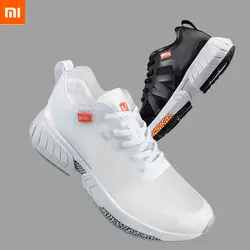 Новые легкие кроссовки Xiaomi Mijia YUNCOO прозрачные однотонные Тканные легкие и быстросохнущие Мужские дышащие кроссовки wo