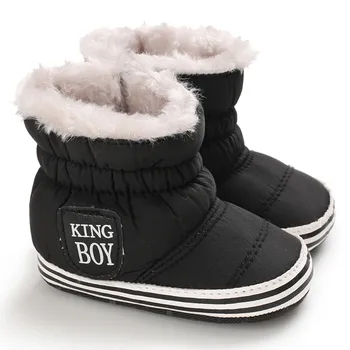 

Baby Boots Infant Newborn Girls Boys Winter Outdoor Shoes First Walkers Shoes Booties Soft Soled Warm Crib Shoes Moccasins Shoes