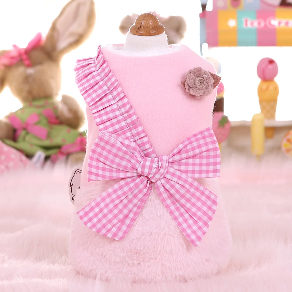 

Autumn and Winter Newest Playful Double-layer Cotton Padded Jacket Thick Comfortable Plush Pet Dog Clothes Dog Jacket Winter