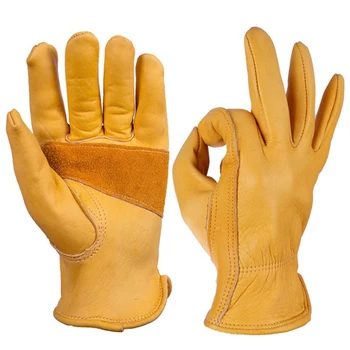 

Outdoor Accessories Leather Motorcycle Gloves Knight Riding Gloves Retro Outdoor Riding Gloves Racing Gloves-M