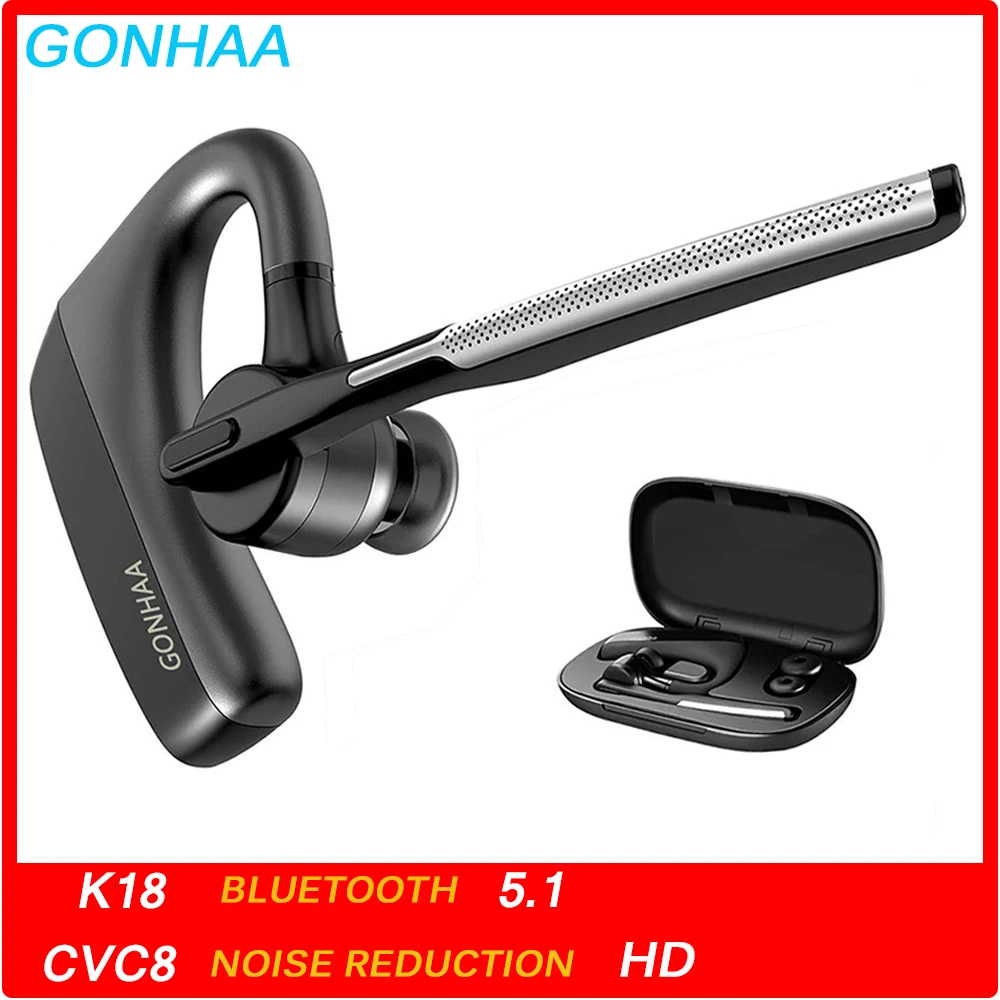 Bluetooth Earphones Noise-Reduction-Function CVC8.0 Wireless with Suitable-For HD