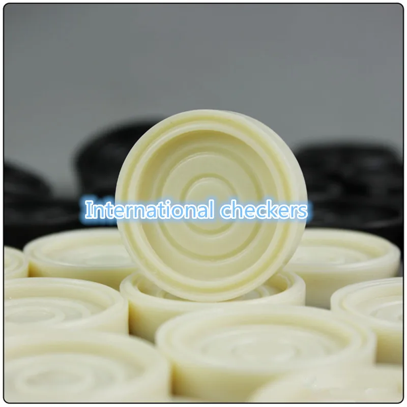 International Checkers Standard Competition for Plastic Chess Game, 100 Lattice, 3.5, New