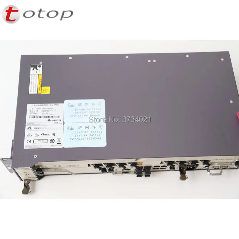 Оригинальный Новый HW 19 дюймов 1G GEPON OLT MA5608T 1 * MCUD MPWD AC GPON/EPON Оптический линейный