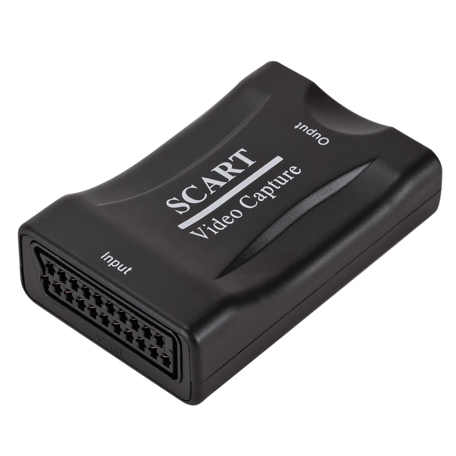 Grwibeou Карта видеозахвата USB 2 0 Scart Video Grabber Record Box для PS4 Game DVD Camcorder Camera Recording Live