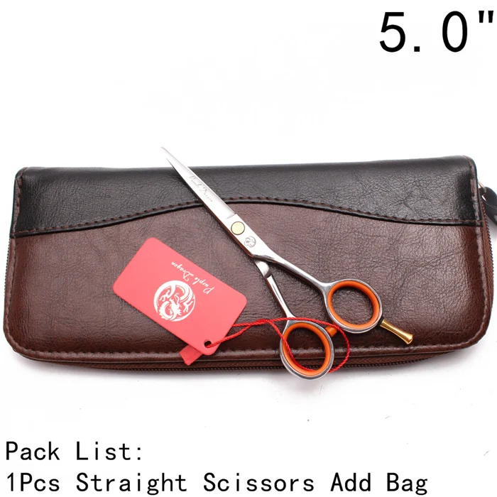 Z1017 Yin C 5YY Professional Hair Scissors Z1017 4.5" 5" 5.5" JP Steel Barber Shear Thinning Shears Hair Cutting Scissors Detachable Finger Rest - Цвет: Z1017 Yin C 5YY