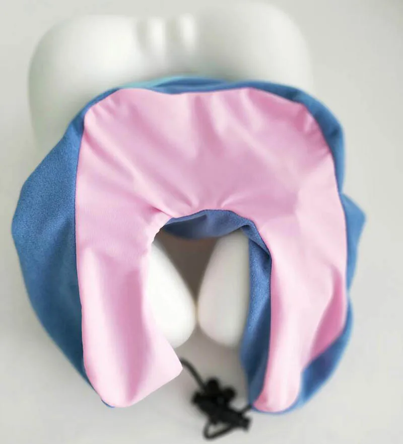 U-образные подушки для шеи из пены памяти, мягкие, медленный отскок, дорожная подушка, твердый шейный затылочный медицинский постельные принадлежности, Прямая