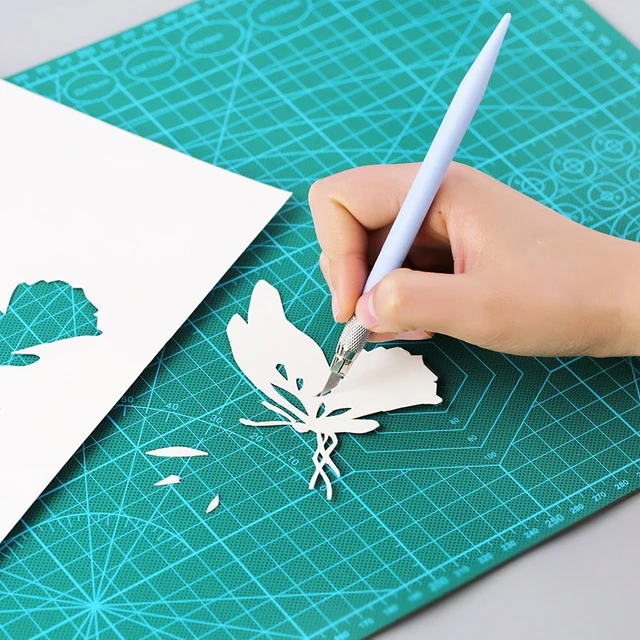 A3 A4 A5 Cutting Mats Cushion Board Handwritten Test Paper Drawing Beauty  WorkbeScaling Model Rubber Seal Engraving Board DIY