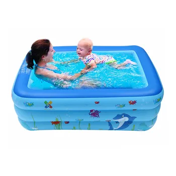 

51IN For One Child Large Inflatable Swimming Pool Kids Water Play Fun Portable Bathtubs S L size #US6
