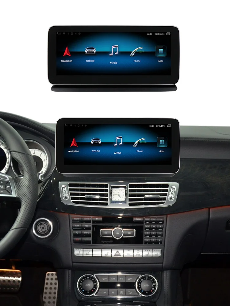 Передовая система! 4 Гб+ 64 ГБ android 9,0 автомобильный мультимедийный плеер для Mercedes benz CLS Class W218 2011-2013 gps навигация 4G WiFi BT