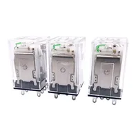 Miniature Coil Generalel ectromagnetic Intermediate Relay Switch HH52P HH53P HH54P LED DC 6V 12V 24V AC 220V MY2NJ/MY3NJ/MY4NJ 3