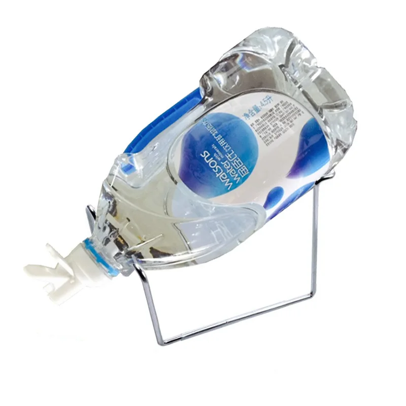 

Outdoor camping 5L bucket bracket car pure water environmental protection inverted drinking water desktop bucket rack Camping