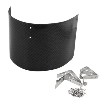 

Carbon Fiber Air Intake Heat Shield Air Filter- Cover for 2.5 Inch-5 Inch Neck Car Accessories