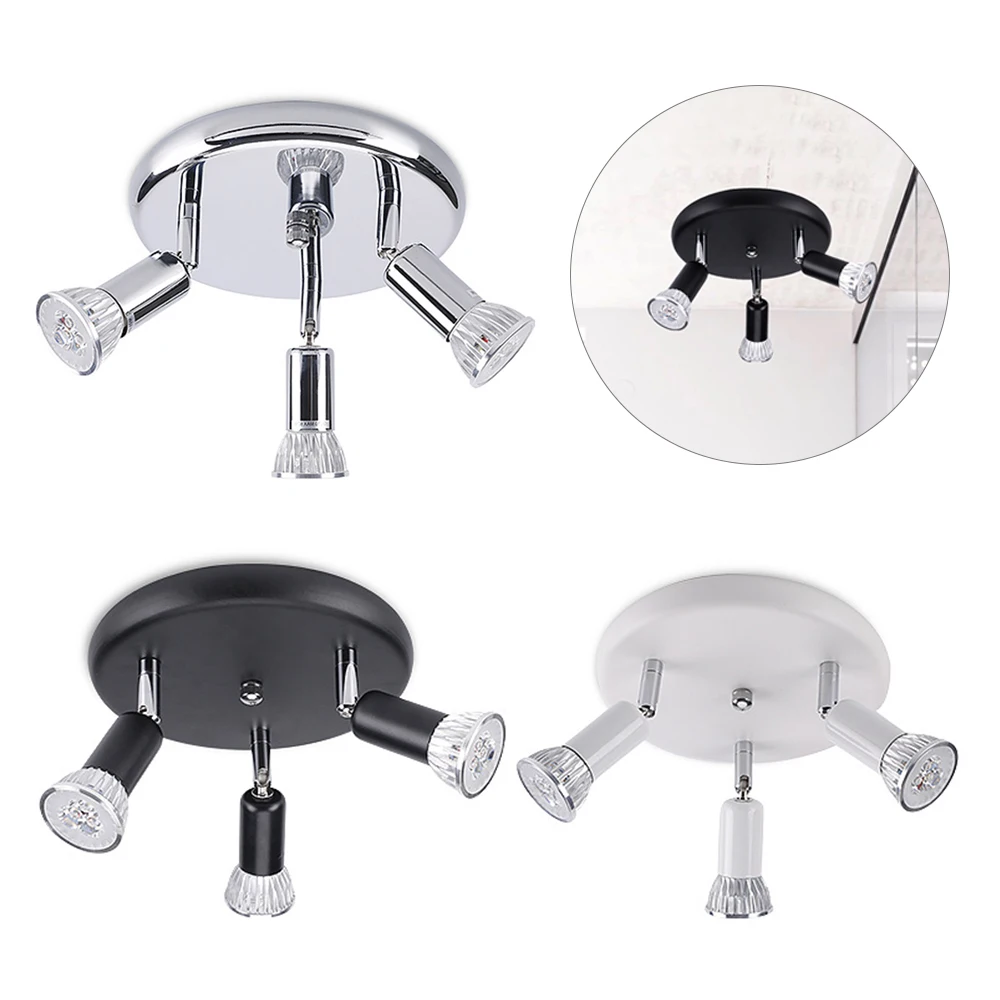 3 головки скандинавский вращающийся потолочный светильник ing s светодиодный