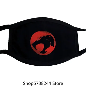 

Thundercats Distressed Logo Black Men'S Mask New Washable Reusable Mask