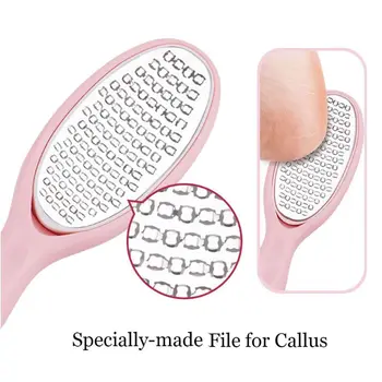 

4 in 1 Kit Foot Care Callus Remover Brush Glass Grinding Dead Skin Feet Grinding