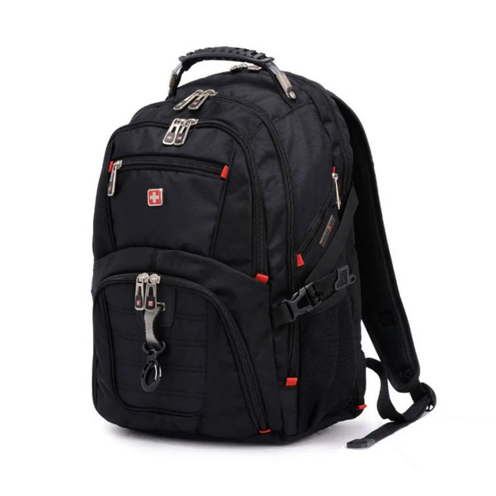 Tanie Wodoodporny Nylon podróży torba 15 Cal plecak na laptopa komputer Notebook torba szkolna duża pojemność piesze wycieczki wspinaczka torba