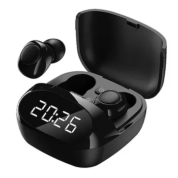 

XG29 TWS Wireless bluetooth 5.0 Earphone LED Clock Display Stereo Waterproof Sport Headsets Denoise HD Calls Earbuds With Mic