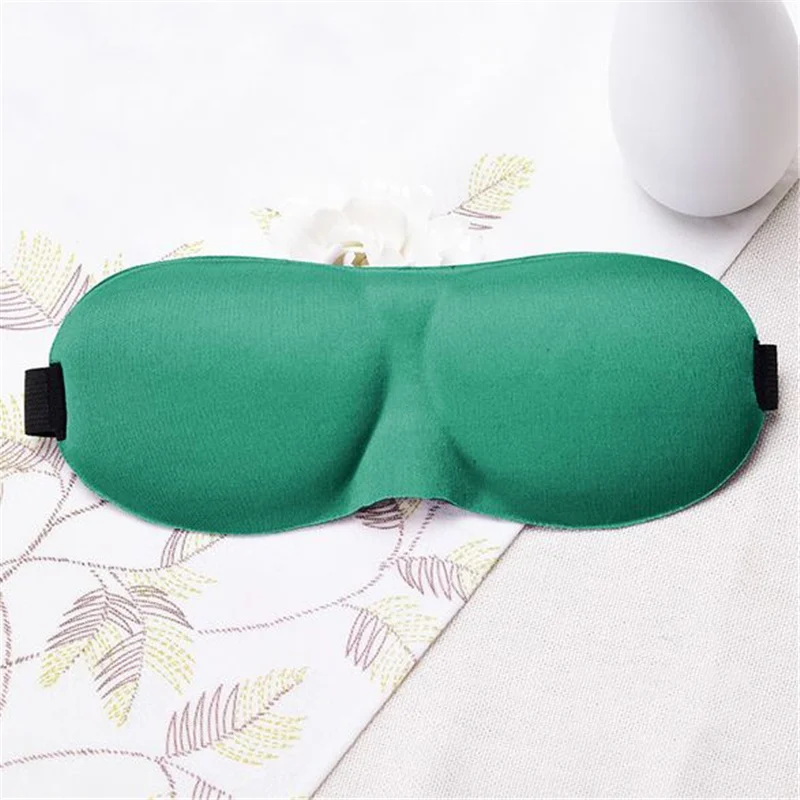 3D красочная маска для глаз для путешествий с мягкой подкладкой для сна, чехол для отдыха, для отдыха, для сна, с повязкой на глаза - Цвет: H