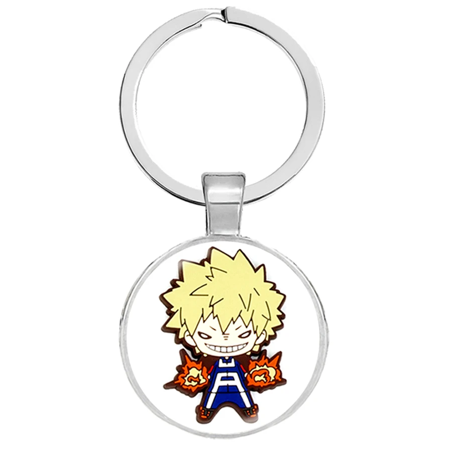Аниме My Hero Academy брелки для косплея реквизит Midoriya Izuku Bakugou Todoroki подвески ювелирные