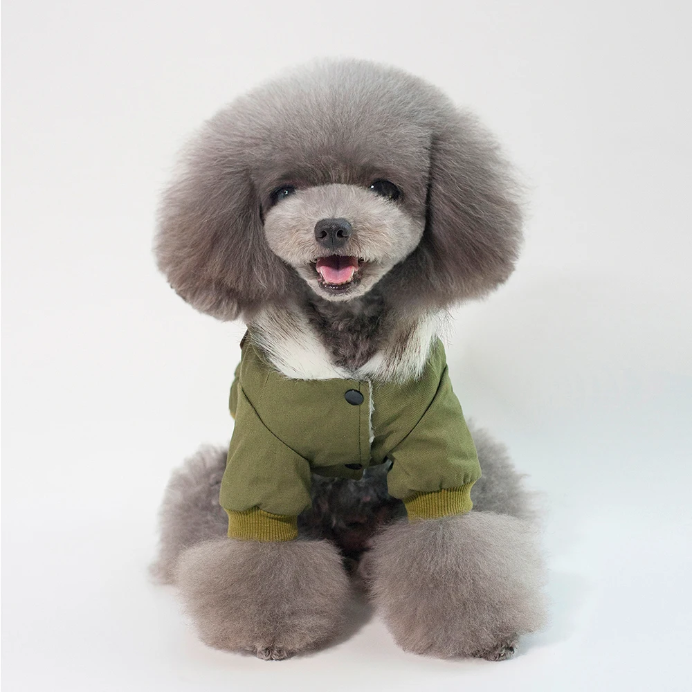 Warm Pet Clothes Winter Dog Jacket Coat Hooded Pets Puppy Chihuahua Clothing Hoodies For Small Medium Dogs Pug French Bulldog