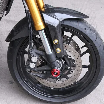 

Motorcycle Carbon Fiber Front Fender Splash Mud Dust Guard Mudguard Cover for Yamaha MT09 MT 09 FZ09 MT-09 FZ-09 2014-2017